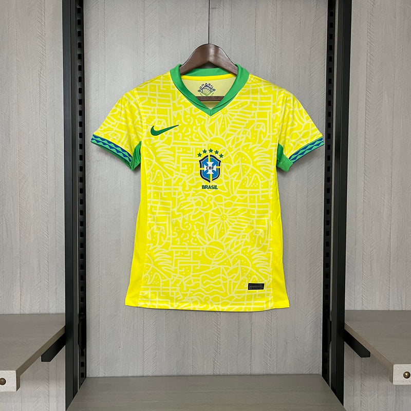 Brazil 25/26 I Home - Women's | Free Shipping + Keychain Gift