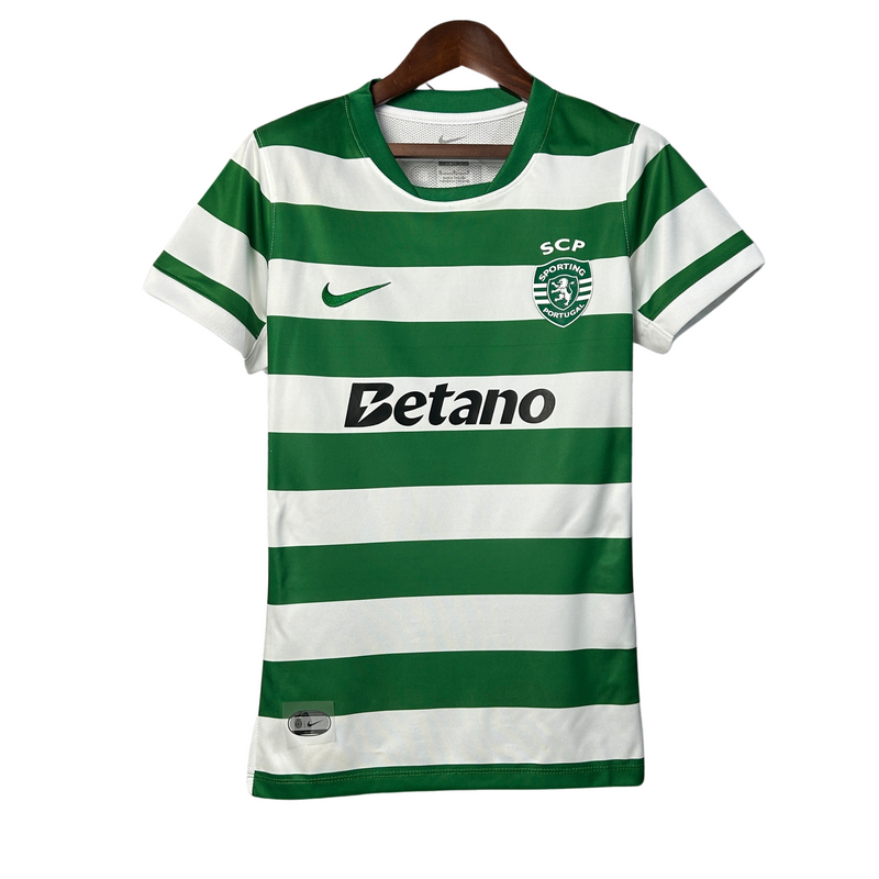 Shirt Sporting CP I 25/26 Feminina Fan Version