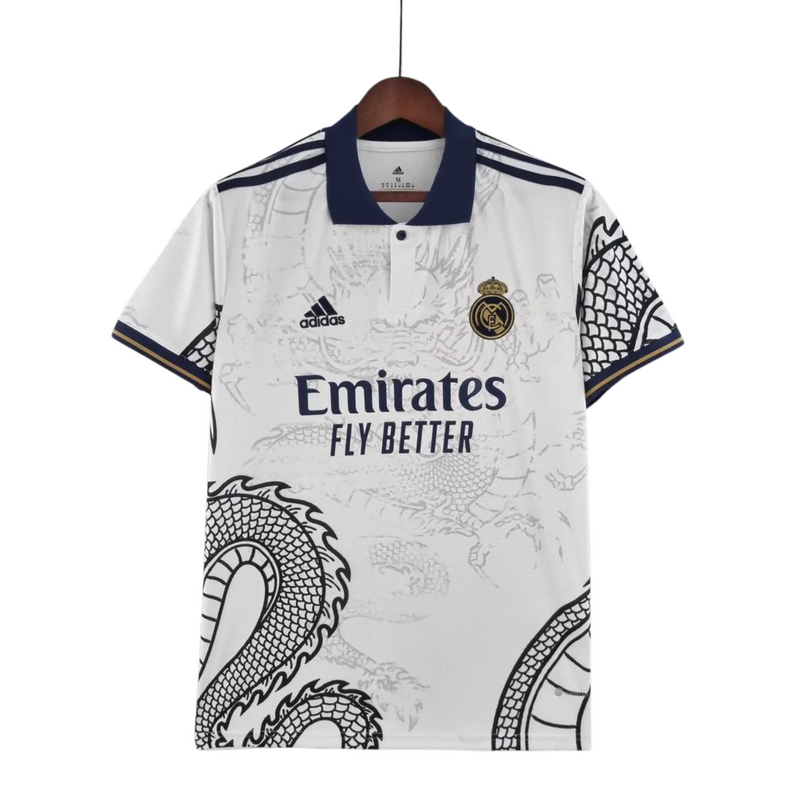 Shirt Real Madrid Especial Dragão Branca 25/26 Fan Version