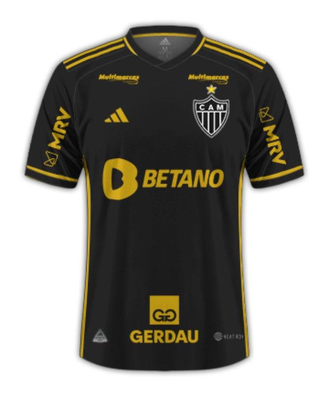 Atletico Mineiro 23/24 III Third Jersey - All Sponsors - Fan Version | Free Shipping + Keychain Gift