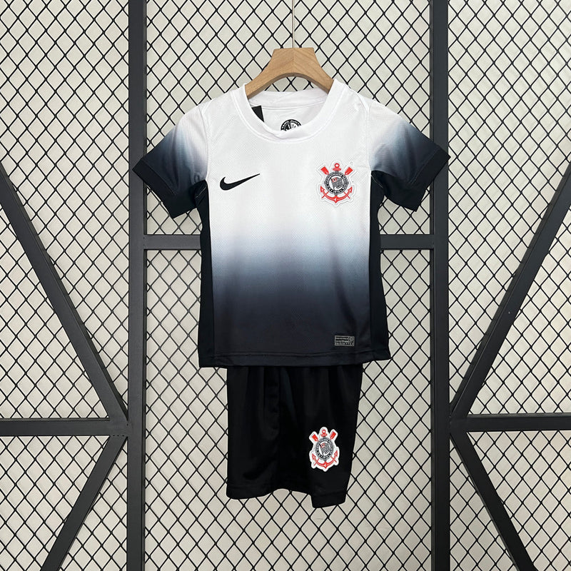 Corinthians Infantil Home 24/25 | Free Shipping + Keychain Gift