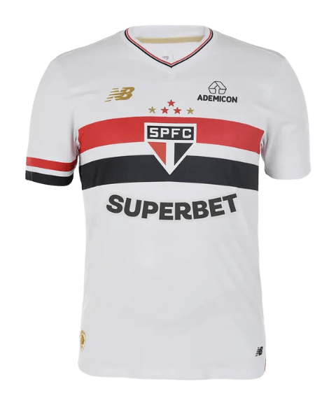 Sao Paulo 25/26 I Home Jersey - Sponsored - Fan Version | Free Shipping + Keychain Gift