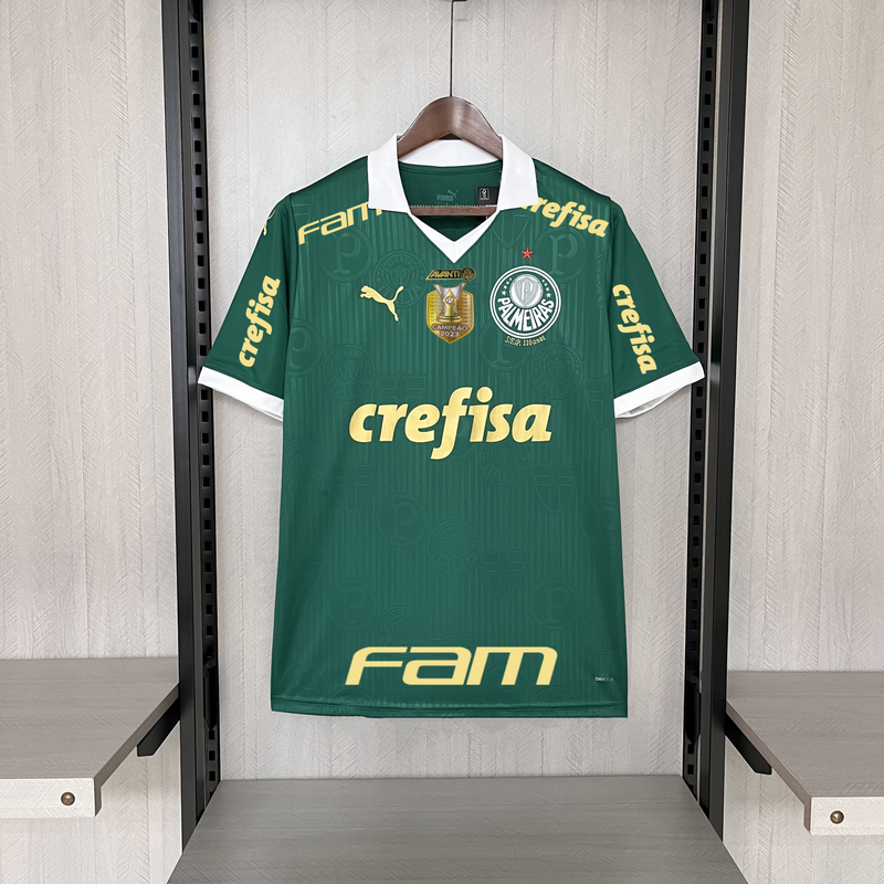 Palmeiras 24/25 I Home Jersey - Player Version All Sponsors | Free Shipping + Keychain Gift