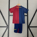 Barcelona Retro 08/09 Infantil | Free Shipping + Keychain Gift