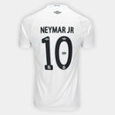 Neymar Jr. - Santos 24/25 I Home Jersey - Fan Version | Free Shipping + Keychain Gift