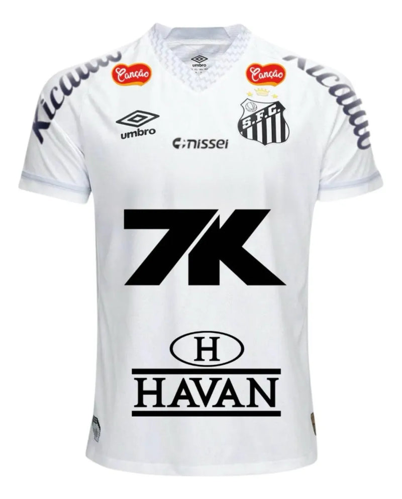 Santos 25/26 Home Jersey - All Sponsors - Fan Version | Free Shipping + Keychain Gift