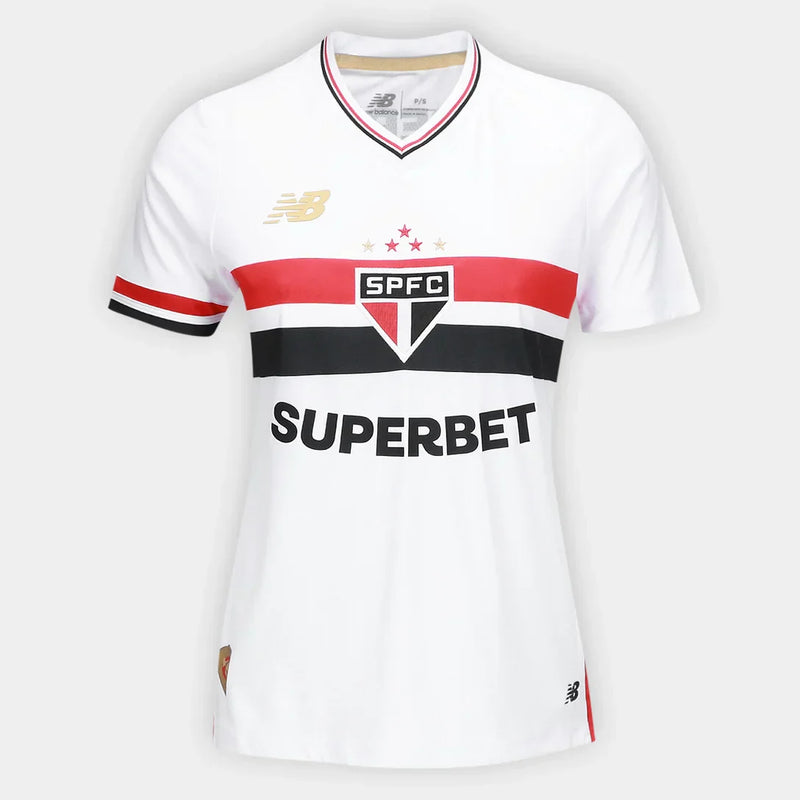 Sao Paulo 25/26 I Home Jersey - Women's | Free Shipping + Keychain Gift