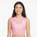 Argentina 25/26 Pink Crop Top | Free Shipping + Free Keychain