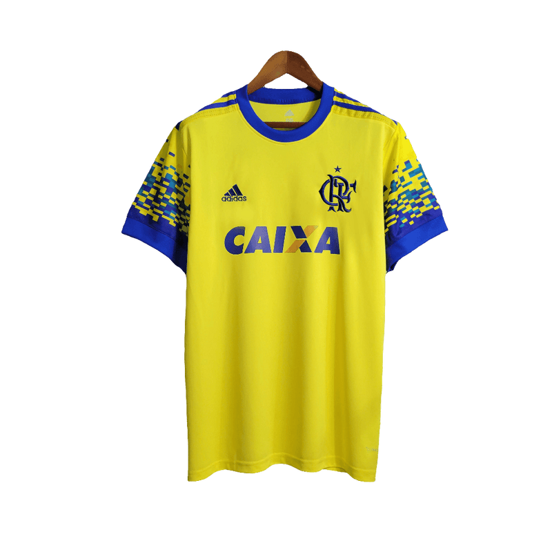Flamengo 17/18 II Away Jersey - Retro Version | Free Shipping + Keychain Gift