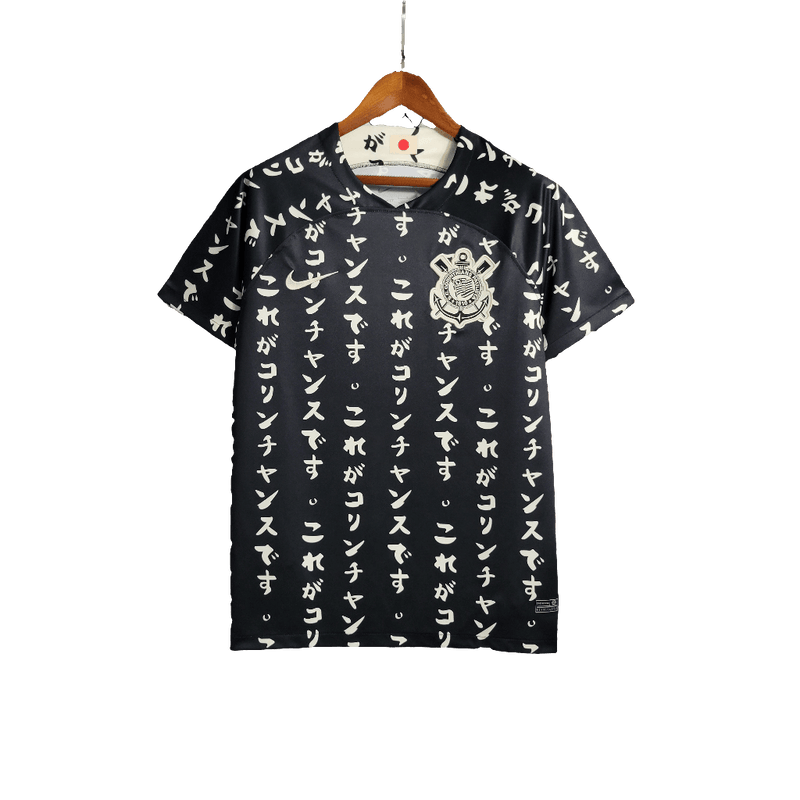 Corinthians 23/24 Special Edition Jersey - Black - Fan Version | Free Shipping + Keychain Gift