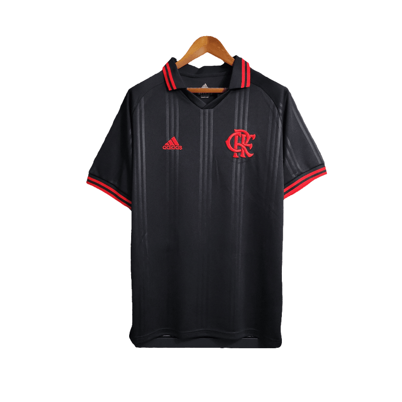 Flamengo 19/20 Special Edition Jersey - Black - Retro Version | Free Shipping + Keychain Gift
