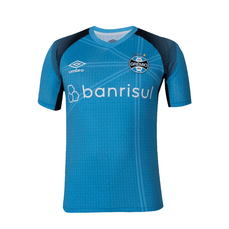 Gremio 23/24 Pre-Match Jersey - Blue - Fan Version | Free Shipping + Keychain Gift
