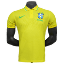 Brazil 25/26 Polo Edition Jersey - Yellow - Player Version | Free Shipping + Keychain Gift