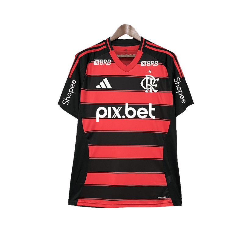 Flamengo 25/26 I Home Jersey - All Sponsors - Fan Version | Free Shipping + Keychain Gift