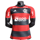 Flamengo 23/24 I Home Jersey - All Sponsors - Player Version | Free Shipping + Keychain Gift