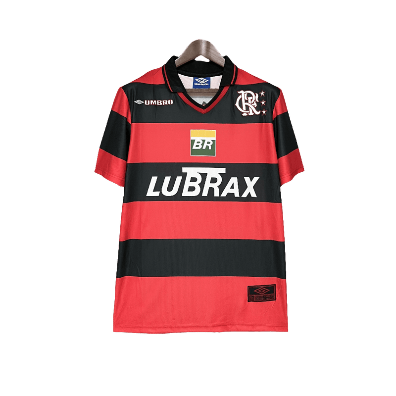 Flamengo 95/96 I Home Jersey - Retro Version | Free Shipping + Keychain Gift