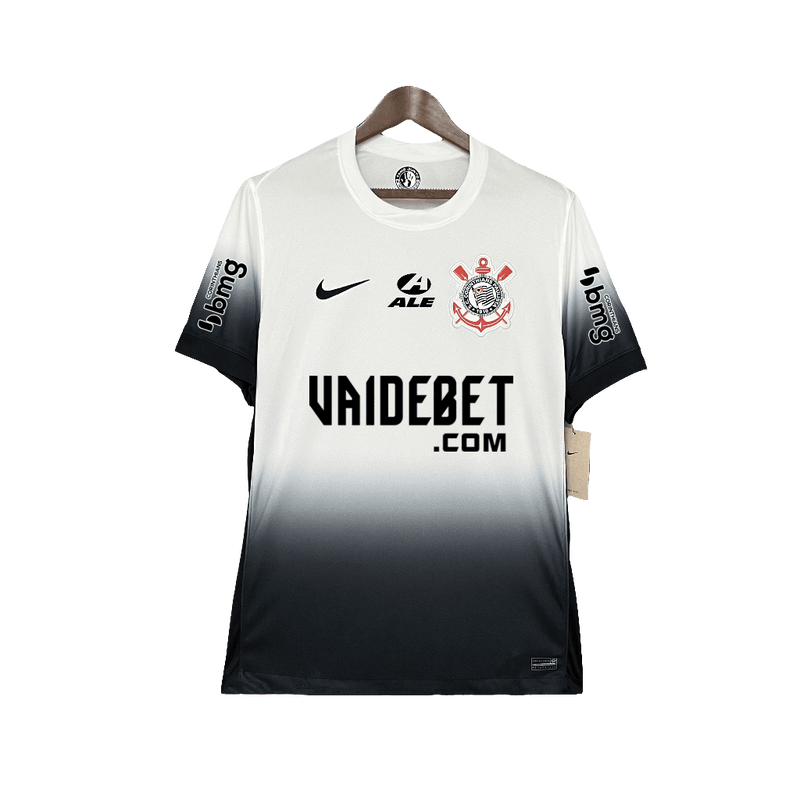 Corinthians 24/25 I Home Jersey - All Sponsors - Fan Version | Free Shipping + Keychain Gift