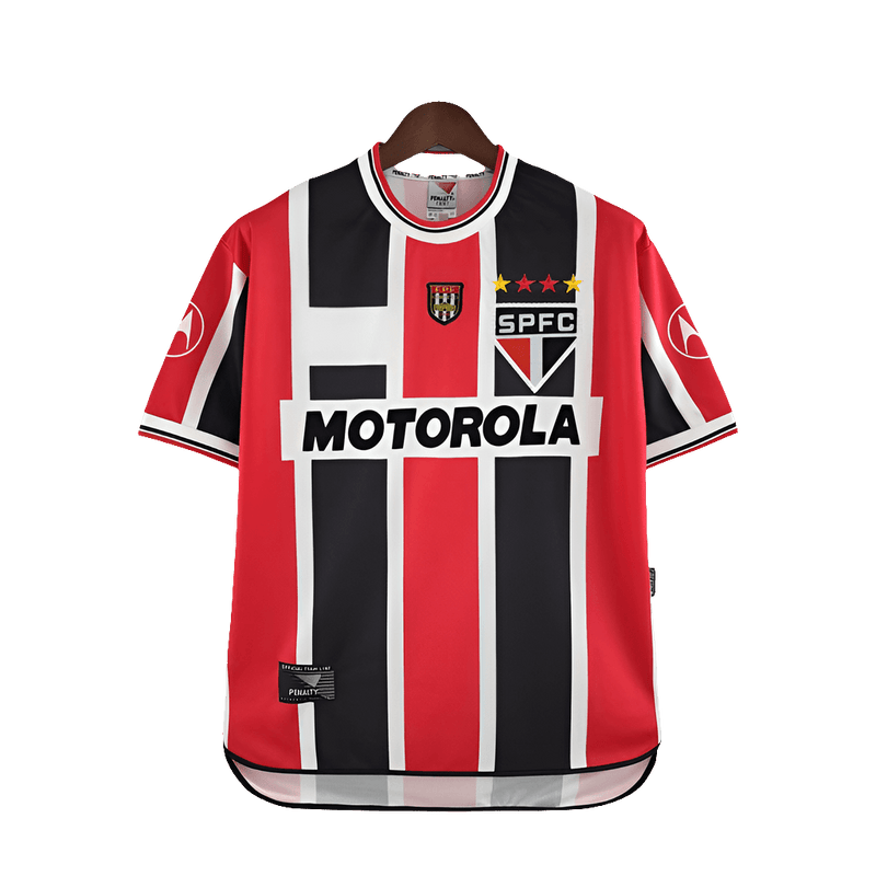Sao Paulo 2000 II Away Jersey - Retro Version | Free Shipping + Keychain Gift