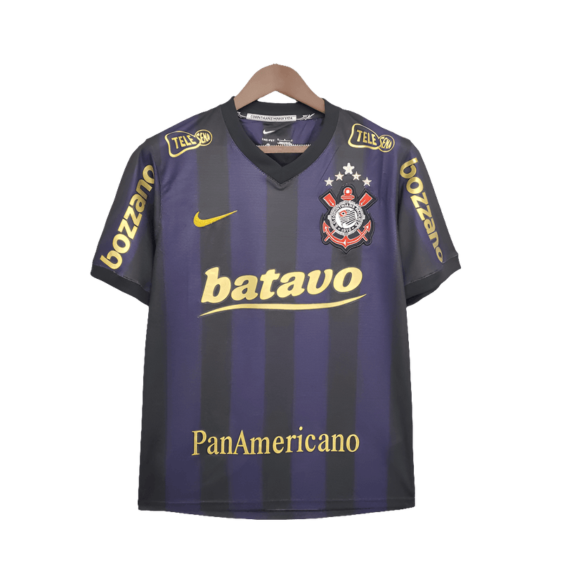 Corinthians 09/10 II Away Jersey - Retro Version | Free Shipping + Keychain Gift