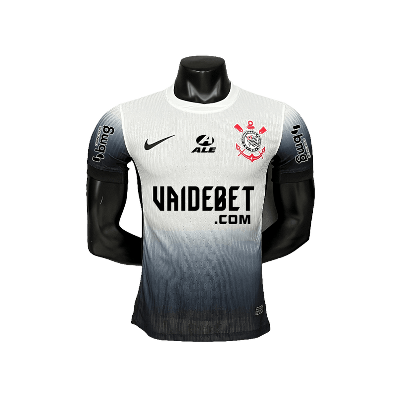 Corinthians 24/25 I Home Jersey - All Sponsors - Player Version | Free Shipping + Keychain Gift