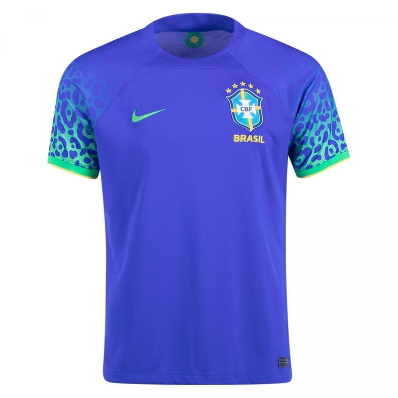 Brazil 22/23 II Away Jersey - Fan Version | Free Shipping + Keychain Gift
