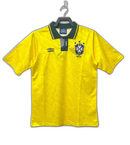 Brazil 91/93 I Home Jersey - Retro Version | Free Shipping + Keychain Gift