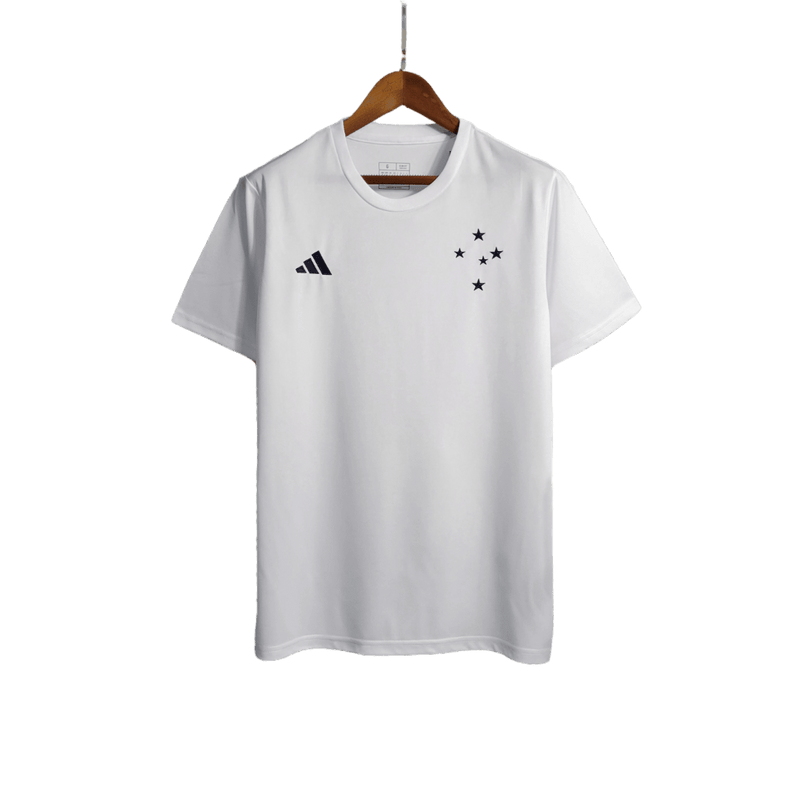 Cruzeiro 23/24 Training Jersey - White - Fan Version | Free Shipping + Keychain Gift