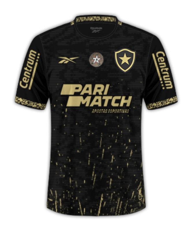 Botafogo 24/25 II Away Jersey - All Sponsors - Fan Version | Free Shipping + Keychain Gift