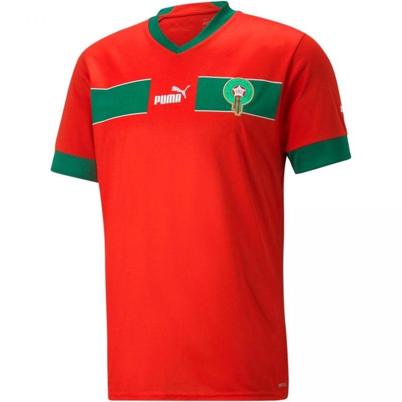 Morocco 22/23 I Home Jersey - Fan Version | Free Shipping + Keychain Gift