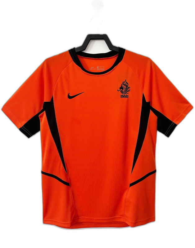 Netherlands 2002 I Home Jersey - Retro Version | Free Shipping + Keychain Gift