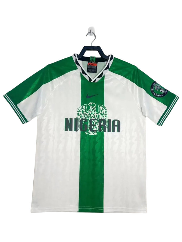Nigeria 1996 II Away Jersey - Retro Version | Free Shipping + Keychain Gift