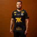 Santos Training 2025 All Sponsors Black/Yellow - Jersey | Free Shipping + Keychain Gift