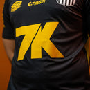 Santos Training 2025 All Sponsors Black/Yellow - Jersey | Free Shipping + Keychain Gift