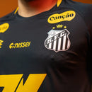 Santos Training 2025 All Sponsors Black/Yellow - Jersey | Free Shipping + Keychain Gift