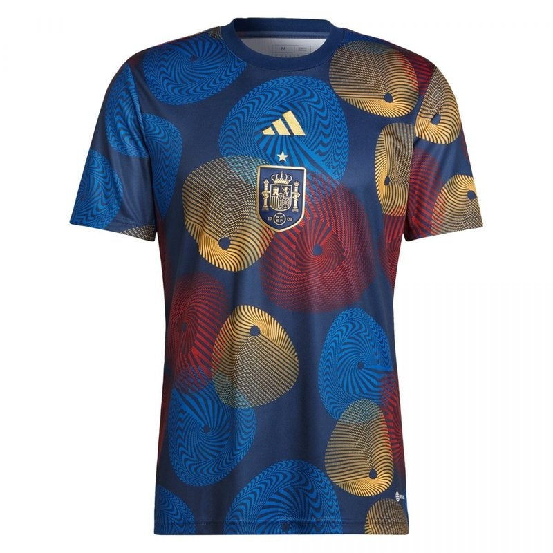 Spain 22/23 Pre Match Training Jersey - Fan Version | Free Shipping + Keychain Gift